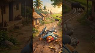 Download lagu Fat Cat & Hero Panda Funny Village Story 🐼🐱 | Viral Cartoon Animation #shortvideo mp3