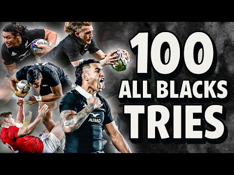 BRUTAL, FAST & HIGHLY SKILLED - All Blacks Most Insane 100 Tries