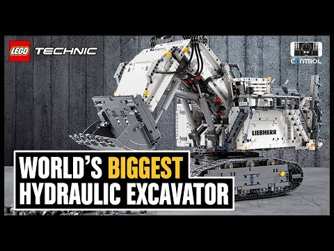 Vidéo LEGO Technic 42100 : La pelleteuse Liebherr R 9800