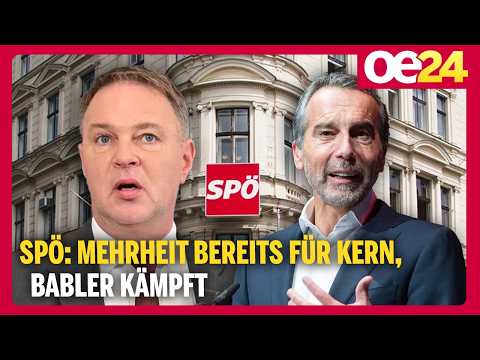 SPÖ: Mehrheit bereits für Kern, Babler kämpft