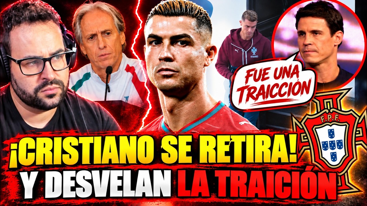🚨¡ESCÁNDALO MUNDIAL! CRISTIANO se RETIRA de PORTUGAL y DESVELAN la TRAICIÓN del SELECCIONADOR