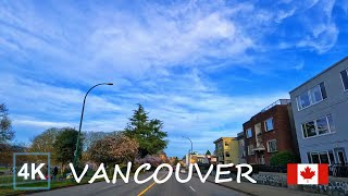 [4K] Scenic Driving with Music: Downtown Vancouver to Garry Point Park in Richmond! | BC Canada🎵