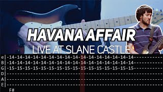 RHCP - Havana Affair (Guitar lesson with TAB)