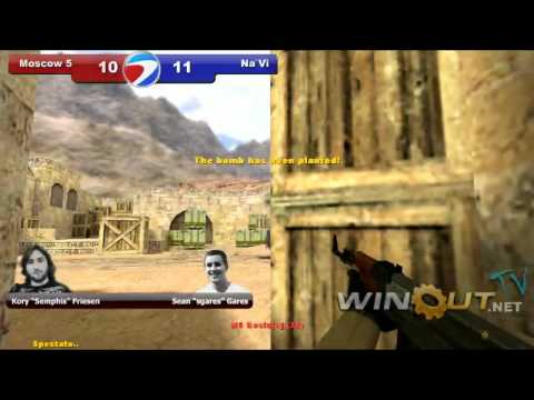 ESWC 2011: Na`Vi vs Moscow 5 (de_dust2/de_mirage) - 3 / 7