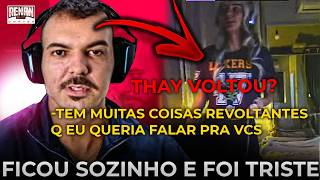 RENAN PASSOU POR MOMENTOS DIFÍCEIS