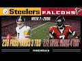 Vick & Big Ben Crazy Offensive Duel! (Steelers vs. Falcons 2006, Week 7)