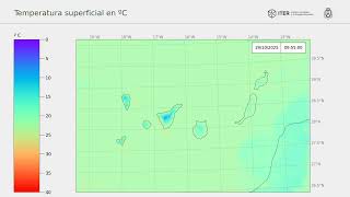 Canary Islands Temperature forecast: 20251028