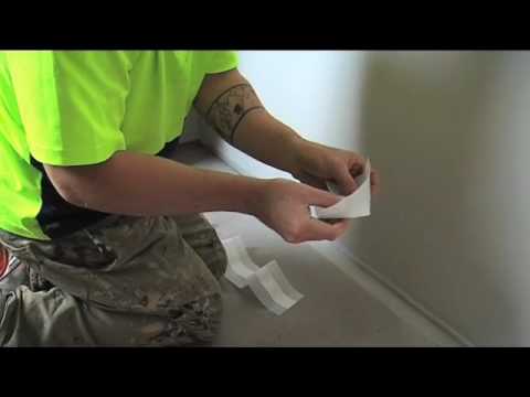 How to waterproof a shower area with Crommelin Wetite, prior to tiling