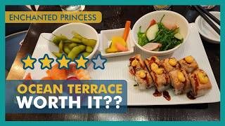 I Tried Princess Cruises' Ocean Terrace Sushi - My Verdict