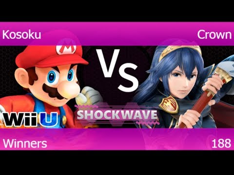 SW 188 - GGEA | Kosoku (Mario) vs TLOC | Crown (Lucina) Winners - Smash 4