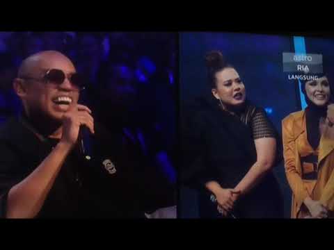 Joe Flizzow komen Noryn Aziz dan Dia Fadila di Gegar Vaganza 2018