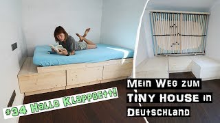 So Funktioniert Mein Klappbett  ♦ Mein Weg zum TINY HOUSE in Deutschland #34