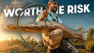 We Risked Everything to Find These Alligator Gar… Water Had Never Been Fished.