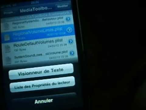 comment augmenter le son de l'iphone avec ifile