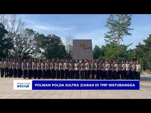 POLWAN POLDA SULTRA ZIARAH DI TMP WATUBANGGA