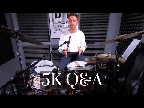How Can I Improve Bass Drum Control? // 5K Q&A and Drum Lesson Give Away!