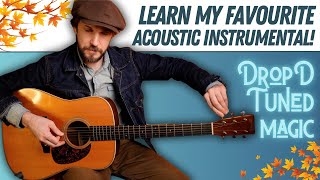 Drummers of England by Russ Barenberg. Drop D acoustic guitar instrumental British/U.S folk lesson!