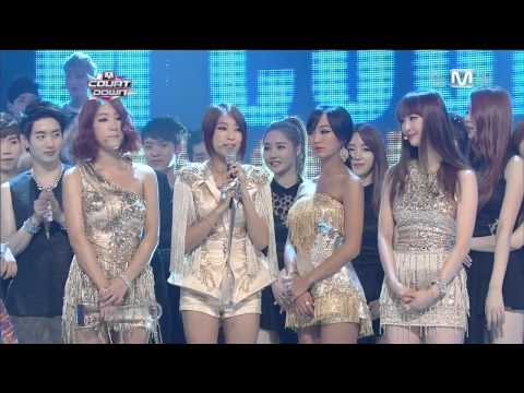 130627 엠카 1위발표 - 1위 씨스타 2위 김예림 @ Mcountdown