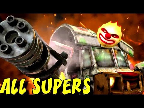 PlayStation All-Stars Battle Royale - All Super Attacks (1080p/60fps)