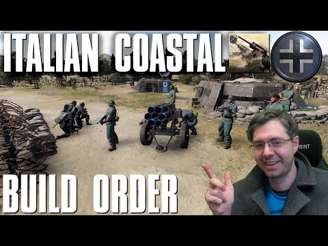 BUILD ORDER! Wehrmacht - Italian Coastal - Company of Heroes 3