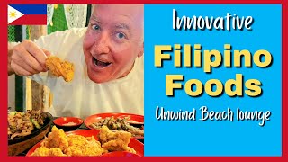 Great Filipino 🇵🇭 foods at Unwind Beach Lounge on Bantayan Island