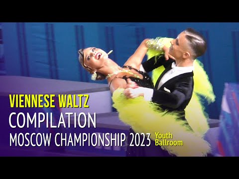 Viennese Waltz Compilation = Moscow Championship 2023 Youth Ballroom 2R