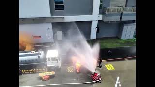 楠梓科技產業園區聯防演習 強化複合災害應變能力