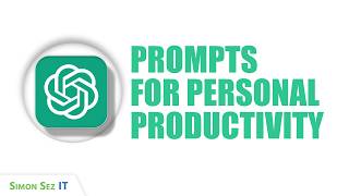 ChatGPT (2026) Prompts Scenarios for Personal and Work Productivity