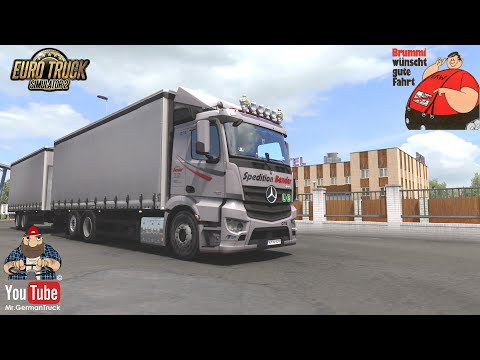 [ETS2 v1.39] Mercedes Antos + LowDeck & BDF