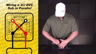 Subwoofer Wiring: One 2ohm Dual Voice Coil Subwoofer in Parallel
