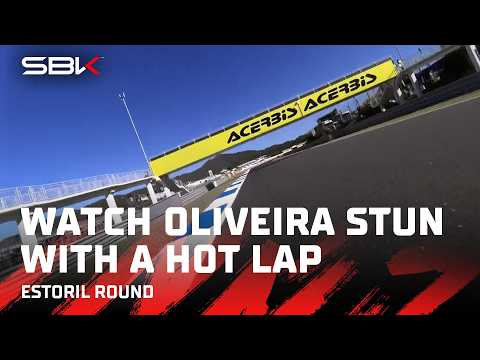UNMISSABLE: Home hero Oliveira goes for a flying lap at Estoril 🚀 | 2026 #EstorilWorldSBK 🇵🇹
