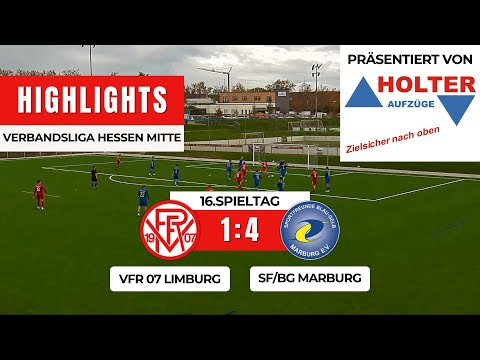 VfR 07 Limburg - SF/BG Marburg 1:4 | Verbandsliga Hessen Mitte | 16.Spieltag