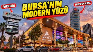 Bursa'nın En Modern Bölgesi! 🚶 Odunluk, Parkora ve Sur Yapı Marka AVM Yürüyüşü