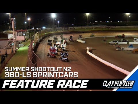 360-LS Sprintcars | Summer Shootout - Toowoomba - 27th Dec 2025 | Clay-Per-View