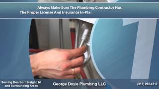 preview picture of video 'George Doyle Plumbing - Plumbing Service in Dearborn Heights, MI'