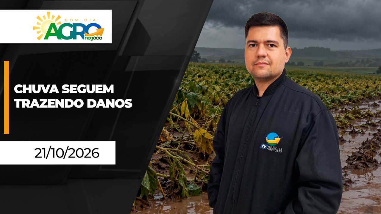 BOA DIA AGRO - Chuva seguem trazendo danos