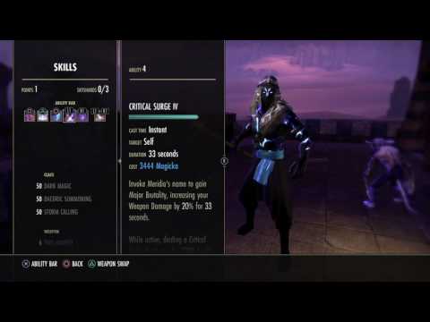 Magicka Sorcerer  VMA build