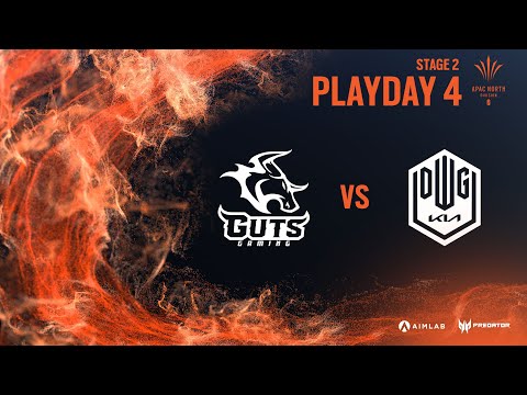 GUTS GAMING vs DWG KIA // Rainbow Six APAC League 2021 - North Division Stage 2 - Playday #4