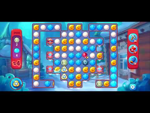 Fishdom Hard level 2406 no boosters フィッシュダム