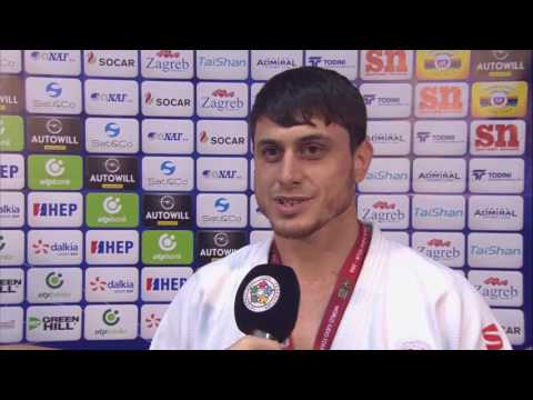Interview - Adlan BISULTANOV (RUS) Winner -100 Zagreb Grand Prix 16