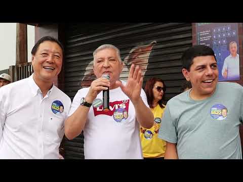 Luiz Nishimori e Cobra reporter em Borrazópolis Pr