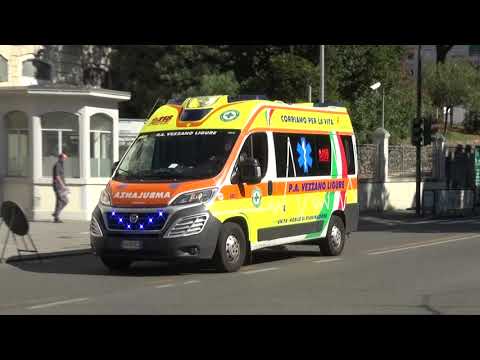 Pubblica Assistenza Pitelli + Pubblica Assistenza Vezzano Ligure in sirena