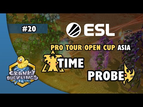 TIME vs Probe - TvP | ESL Open Cup #20 Asia | Weekly EPT StarCraft 2 Tournament