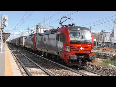 4K - 2020-08-30 Brescia...stazione di Brescia 2/3 - Il traffico di fine agosto