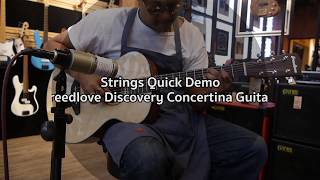 Video thumbnail for Strings Quick Demo : Breedlove Discovery Concertina  Guitars by Strings Shop