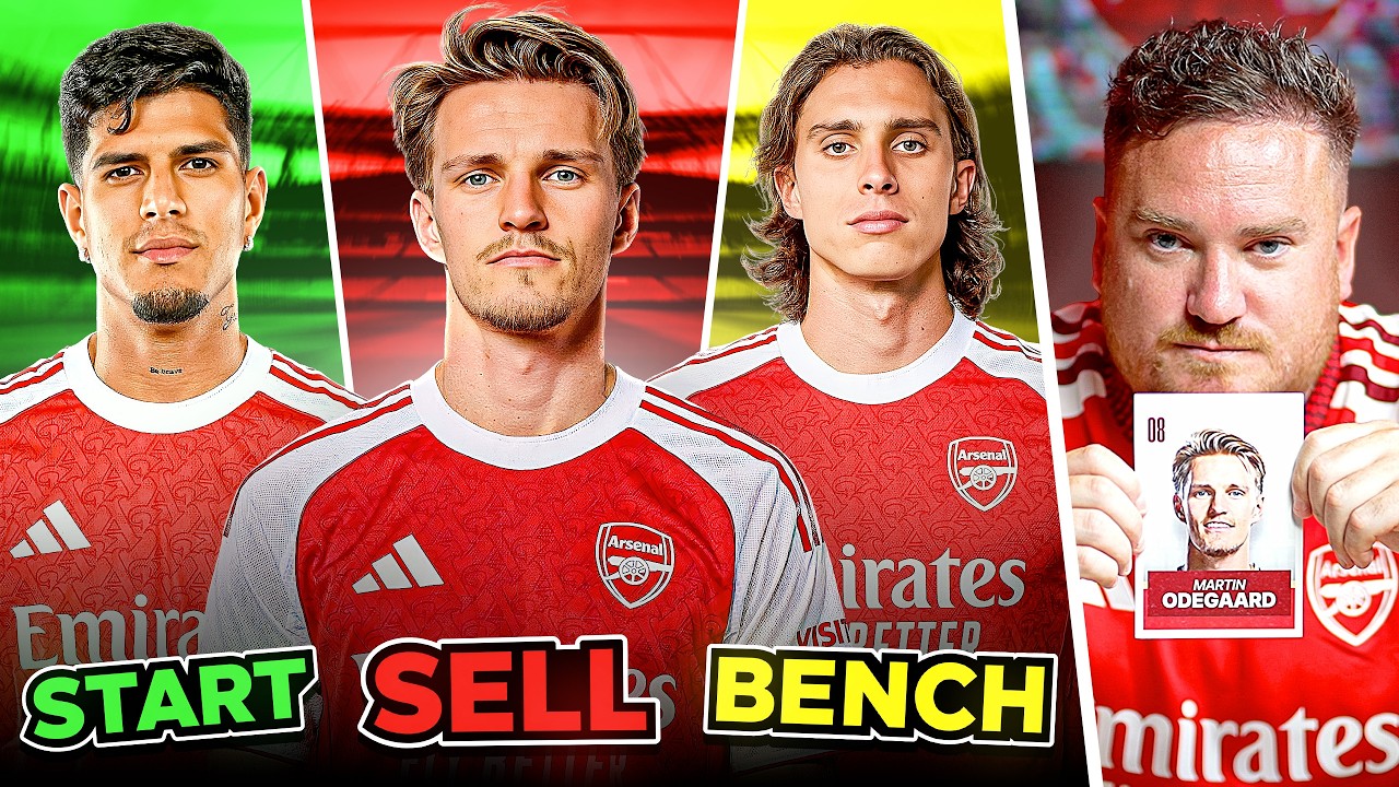 Give Rice The Armband! | Arsenal's START, BENCH, SELL Ft. Dan Potts