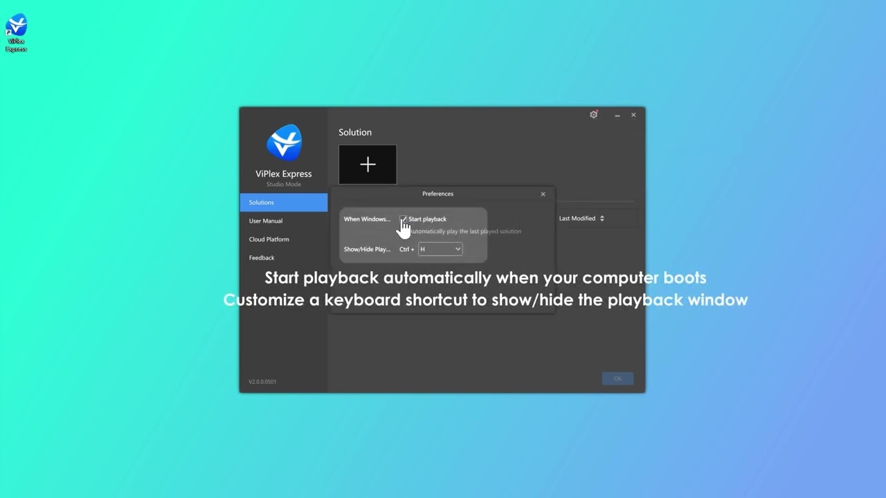 Studio Mode Basic Functions