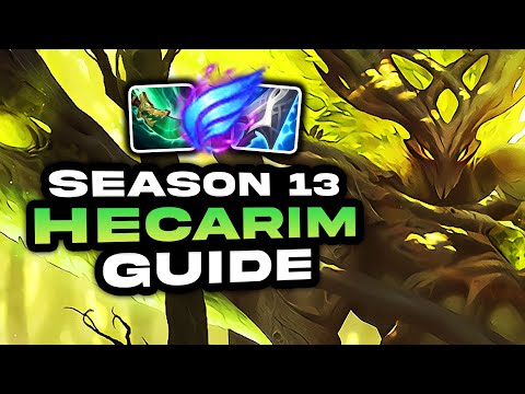 DOAENEL'S SEASON 13 HECARIM GUIDE | Runes, Builds, Pathing & More