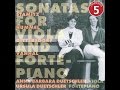 Anna Barbara & Ursula Dütschler - Johann Nepomuk Hummel: Sonatas for Viola & Fortepiano