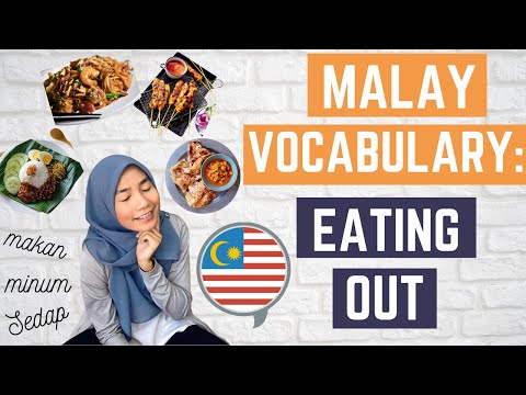 At The Restaurant - Malay Vocabulary for Eating Out